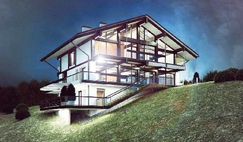 Строительство домов на склоне