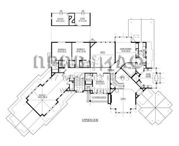 Проект двухэтажного дома с гаражом на три и более машин в современном стиле S5-552 (341-00293)