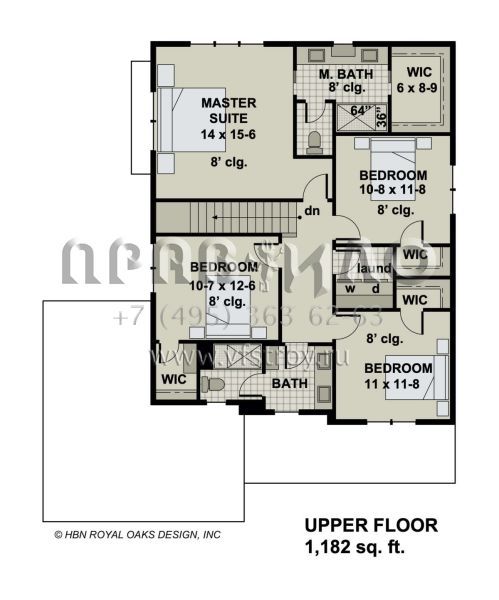 Проект двухэтажного дома с гаражом на две машины в американском стиле S5-213 (098-00358)