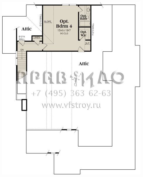 Проект одноэтажного дома без гаража в современном стиле S5-202 (009-00379)