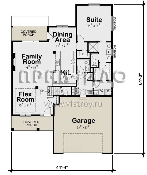 Проект двухэтажного дома с гаражом на две машины в современном стиле S5-168 (402-01736)