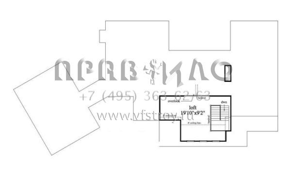 Проект двухэтажного дома с гаражом на две машины в современном стиле S5-372 (957-00009)