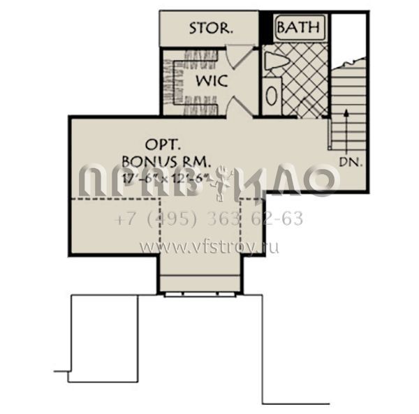 Проект двухэтажного дома с гаражом на две машины в современном стиле S5-199 (8594-00043)