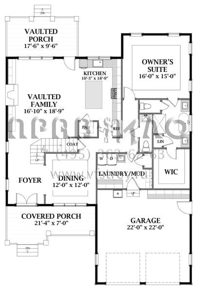 Проект двухэтажного дома с гаражом на две машины в современном стиле S5-217 (6849-00067)