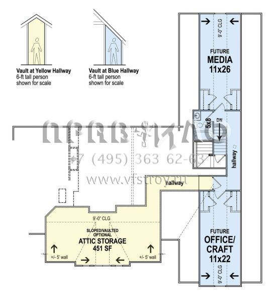 Проект одноэтажного дома с гаражом на две машины в современном стиле S5-231 (4195-00044)