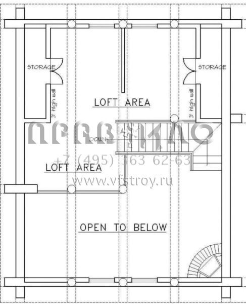 Проект двухэтажного дома без гаража в современном стиле S5-97 (039-00027)