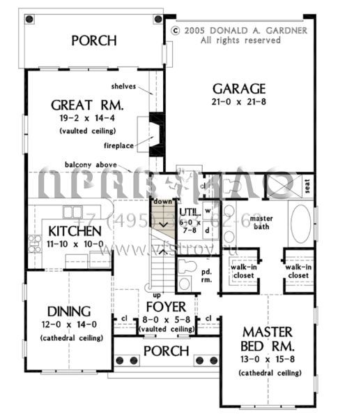Проект двухэтажного дома с гаражом на две машины в современном стиле S5-188 (2865-00045)
