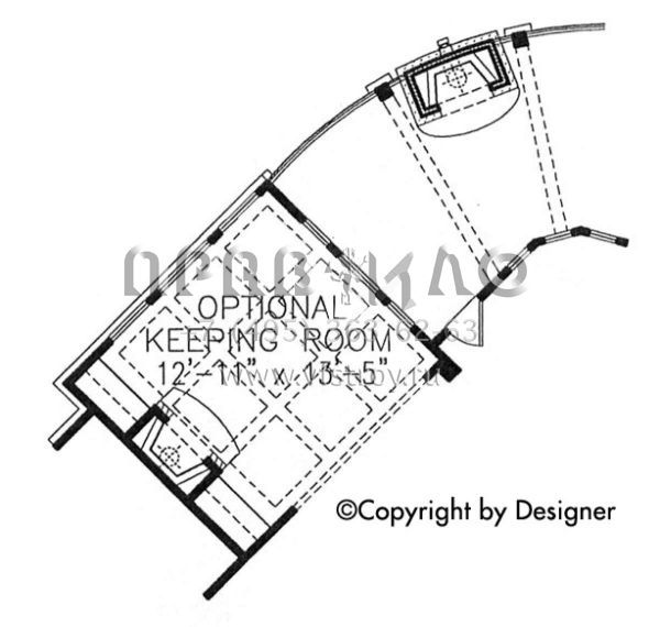 Проект одноэтажного дома с гаражом на две машины в стиле Ранчо S5-218 (699-00083)
