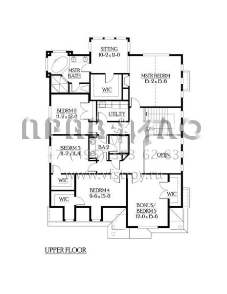Проект двухэтажного дома с гаражом на три и более машин в скандинавском стиле S5-342 (341-00155)