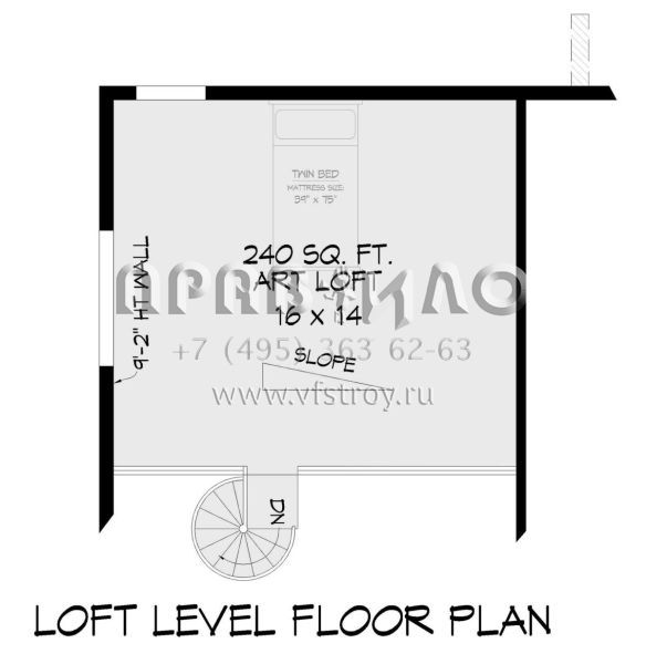 Проект трехэтажного дома с гаражом на три и более машин в современном стиле S5-219 (940-00776)