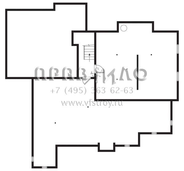 Проект двухэтажного дома с гаражом на две машины в английском стиле S5-196 (034-00028)