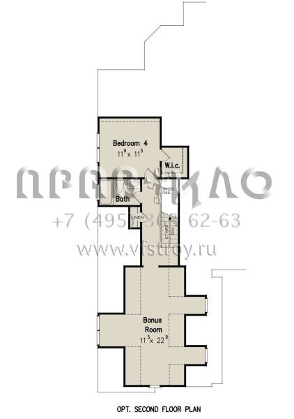 Проект одноэтажного дома с гаражом на две машины в стиле Ранчо S5-222 (8594-00361)