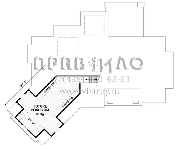 Проект одноэтажного дома с гаражом на две машины в современном стиле S5-217 (098-00276)