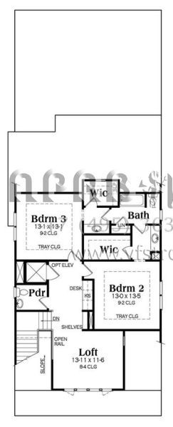 Проект двухэтажного дома с гаражом на три и более машин в американском стиле S5-301 (009-00257)