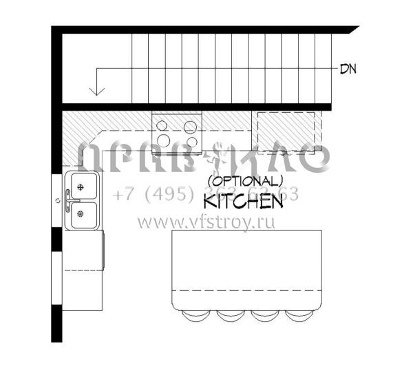Проект трехэтажного дома с гаражом на две машины в современном стиле S5-204 (940-00590)