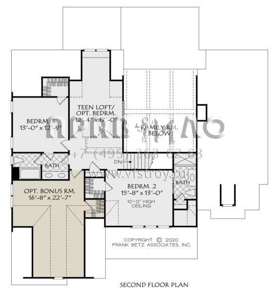 Проект двухэтажного дома с гаражом на две машины в современном стиле S5-280 (8594-00450)