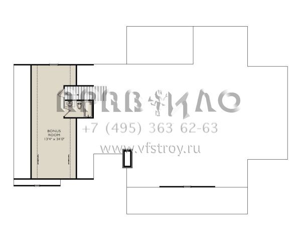 Проект одноэтажного дома с гаражом на две машины в современном стиле S5-203 (957-00113)