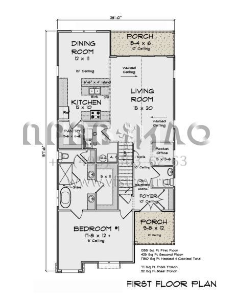 Проект двухэтажного дома без гаража в современном стиле S5-165 (4848-00384)
