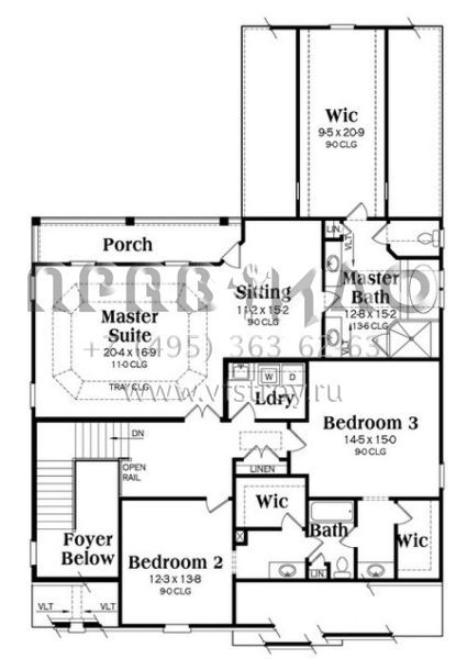 Проект двухэтажного дома с гаражом на две машины в английском стиле S5-340 (009-00203)