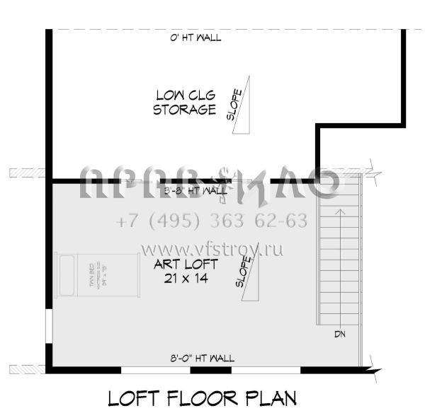 Проект трехэтажного дома с гаражом на три и более машин в современном стиле S5-213 (940-00974)