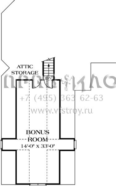 Проект одноэтажного дома с гаражом на две машины в стиле Шале S5-245 (3323-00152)