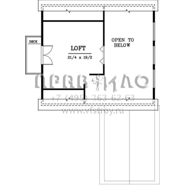 Проект двухэтажного дома без гаража в современном стиле S5-178 (692-00169)