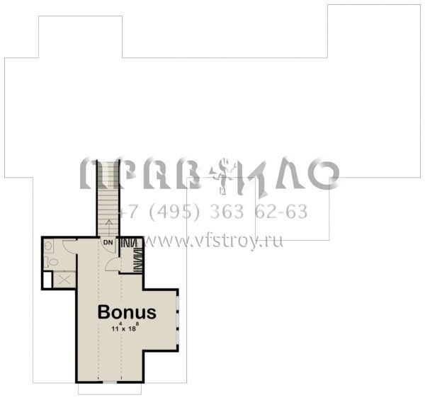 Проект одноэтажного дома с гаражом на две машины в современном стиле S5-212 (963-00408)
