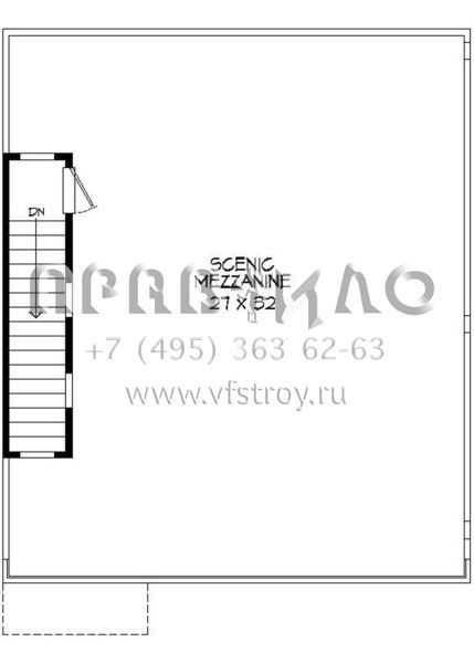 Проект трехэтажного дома с гаражом на одну машину в современном стиле S5-214 (940-00123)