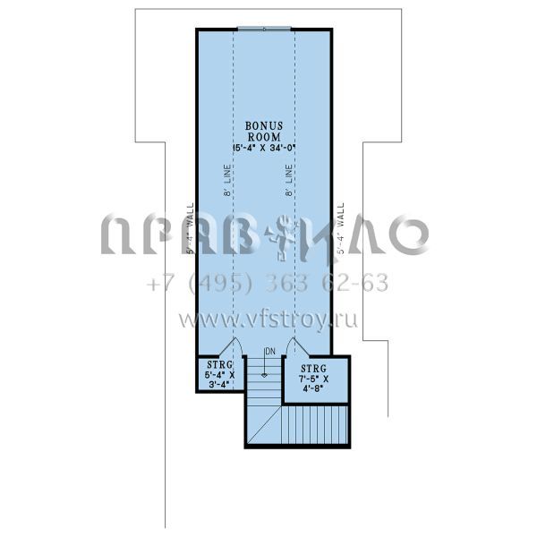Проект одноэтажного дома с гаражом на три и более машин в современном стиле S5-238 (8318-00383)