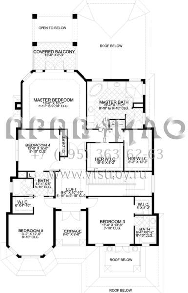 Проект двухэтажного дома с гаражом на две машины в современном стиле S5-392 (168-00050)