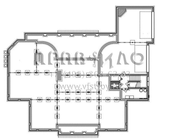 Проект двухэтажного дома с гаражом на три и более машин в современном стиле S5-660 (6819-00009)