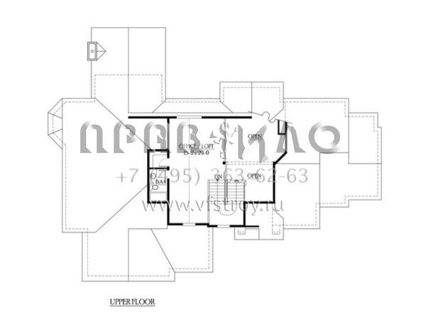 Проект трехэтажного дома с гаражом на три и более машин в стиле Шале S5-499 (341-00191)