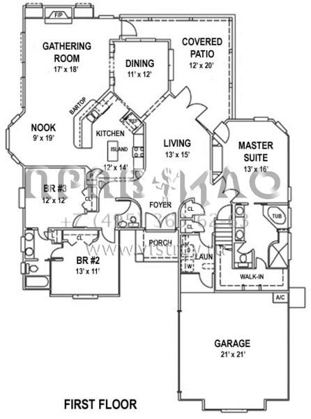 Проект одноэтажного дома с гаражом на две машины в современном стиле S5-212 (4766-00054)