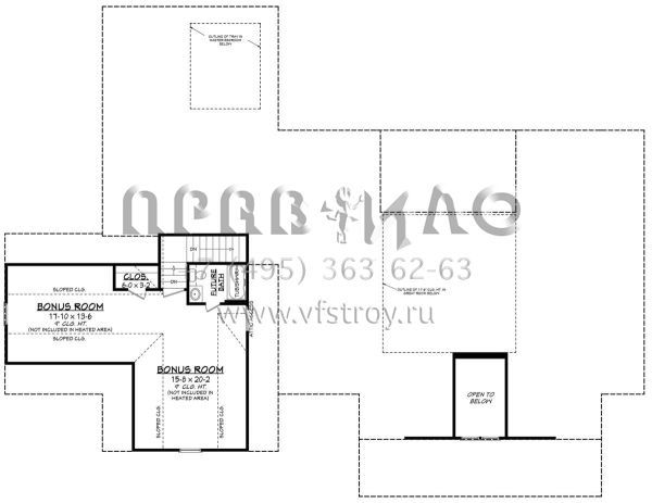 Проект одноэтажного дома с гаражом на три и более машин в современном стиле S5-257 (041-00207)