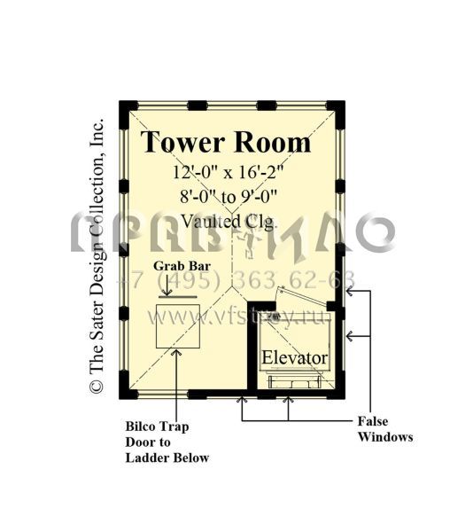 Проект трехэтажного дома с гаражом на три и более машин в современном стиле S5-424 (8436-00015)