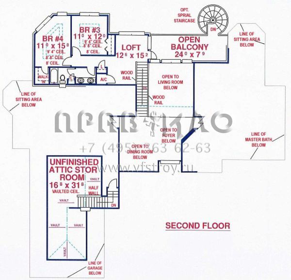Проект двухэтажного дома с гаражом на две машины в современном стиле S5-392 (4766-00140)