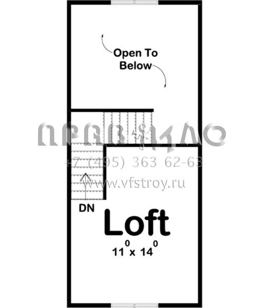 Проект двухэтажного дома без гаража в современном стиле S5-92 (963-00178)