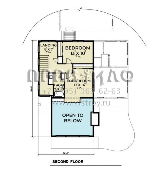 Проект двухэтажного дома с гаражом на две машины в современном стиле S5-195 (2464-00004)