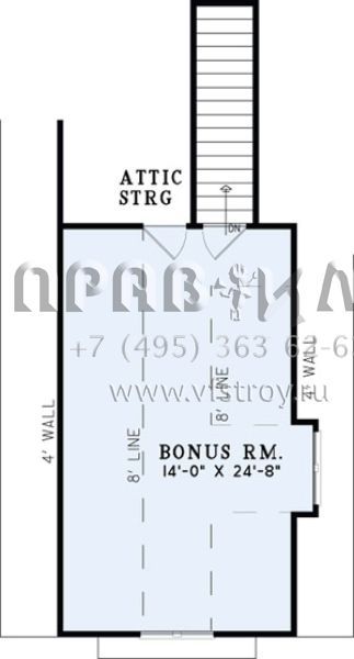 Проект одноэтажного дома с гаражом на три и более машин в английском стиле S5-236 (110-01008)
