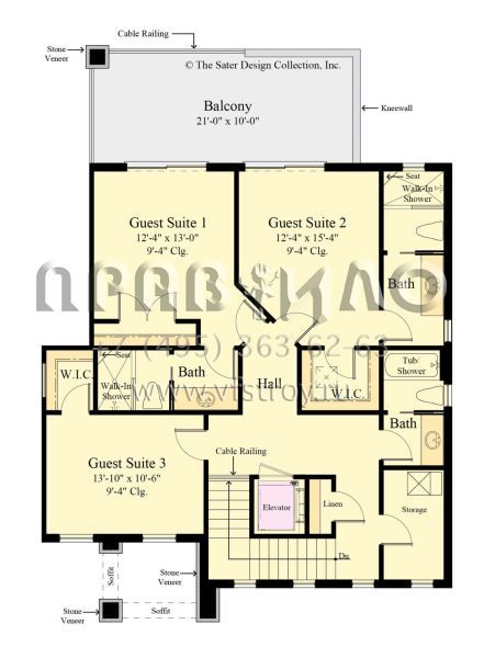 Проект двухэтажного дома с гаражом на две машины в современном стиле S5-271 (8436-00095)