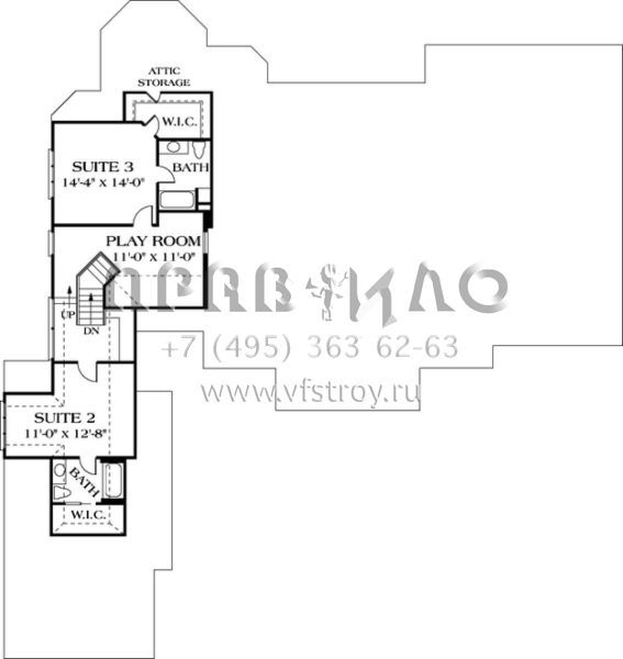 Проект двухэтажного дома с гаражом на три и более машин в прибрежном стиле S5-528 (3323-00420)