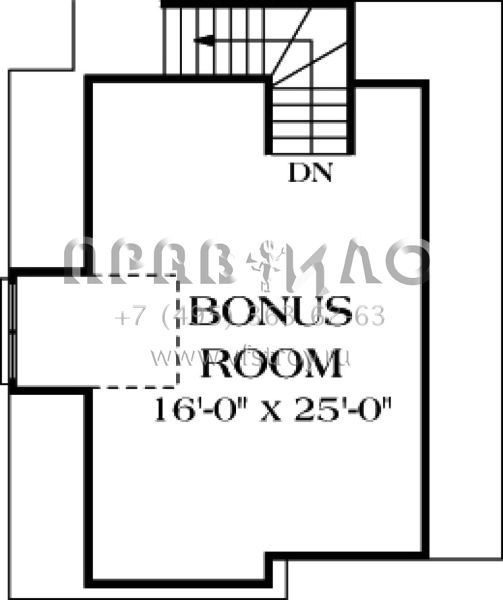 Проект одноэтажного дома с гаражом на две машины в современном стиле S5-329 (3323-00339)