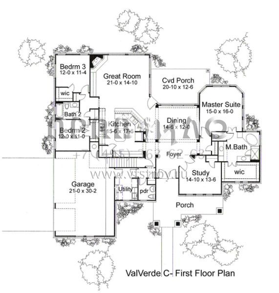 Проект одноэтажного дома с гаражом на три и более машин в современном стиле S5-250 (9401-00064)