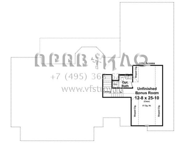 Проект одноэтажного дома с гаражом на две машины в стиле Ранчо S5-180 (348-00181)