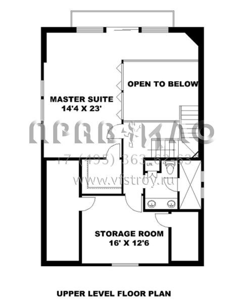 Проект двухэтажного дома без гаража в стиле Шале S5-229 (039-00597)