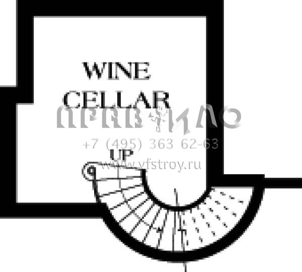 Проект трехэтажного дома с гаражом на три и более машин в английском стиле S5-796 (3323-00559)