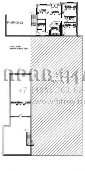 Проект двухэтажного дома с гаражом на три и более машин в современном стиле S5-831 (039-00151)
