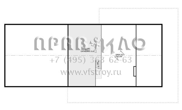 Проект двухэтажного дома с гаражом на три и более машин в стиле БарнХаус S5-296 (5032-00139)