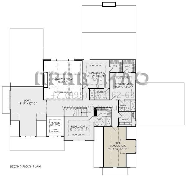 Проект двухэтажного дома с гаражом на три и более машин в современном стиле S5-431 (8594-00466)