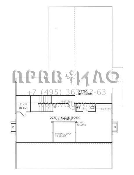 Проект двухэтажного дома без гаража в современном стиле S5-232 (110-00184)